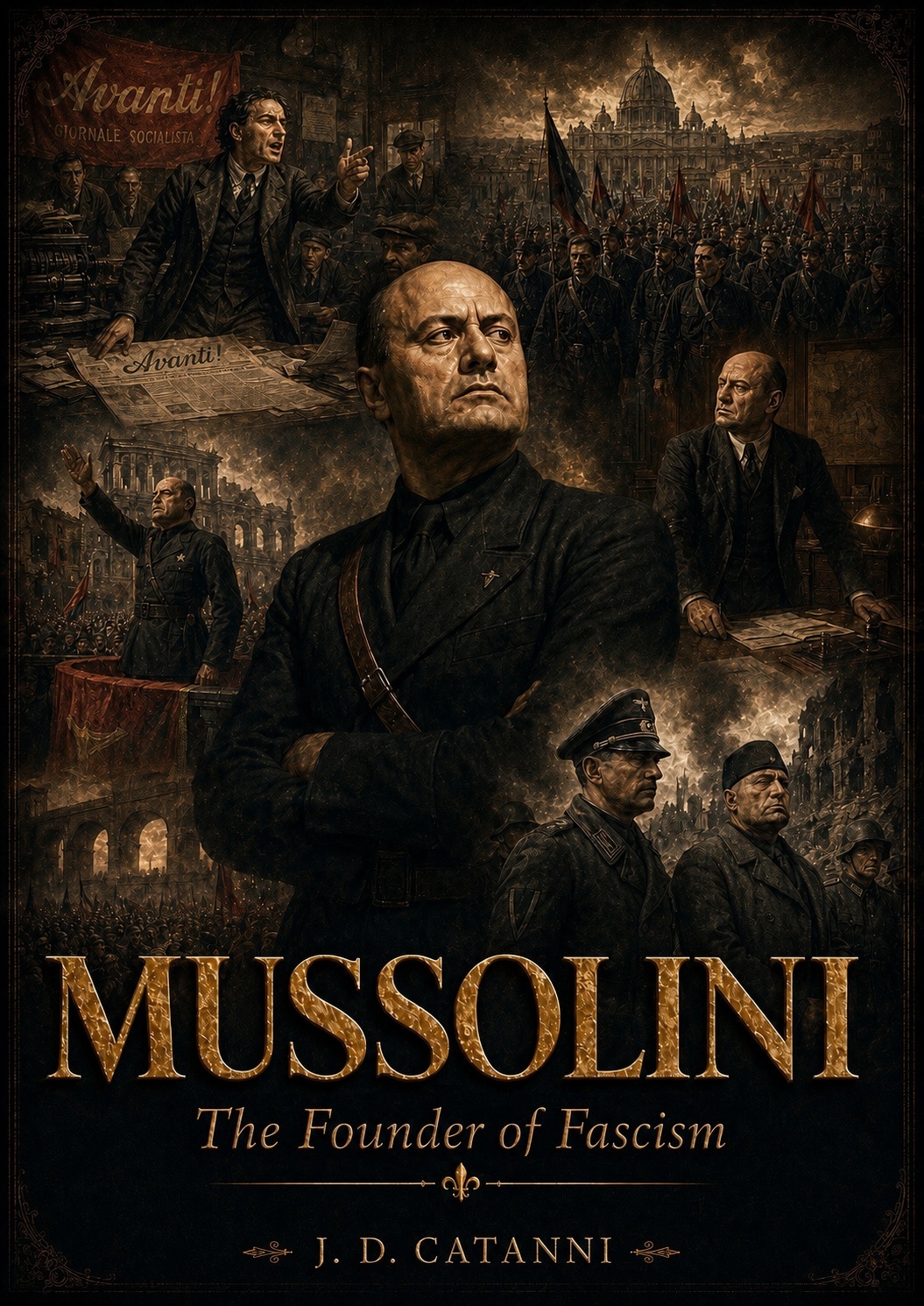 Couverture de Benito Mussolini